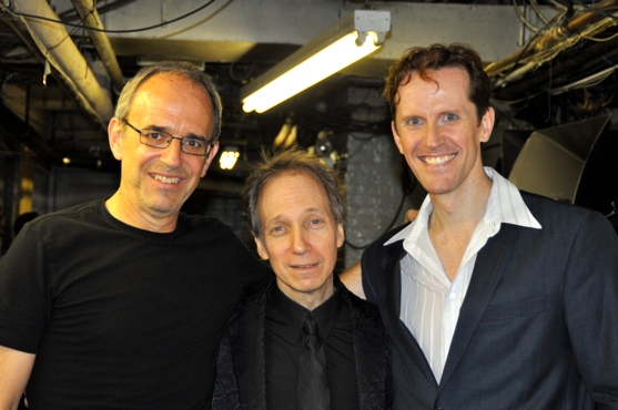 Ross Patterson (Musical Director, Arranger, Pianist), Scott Siegel and Jeffry Denman Photo
